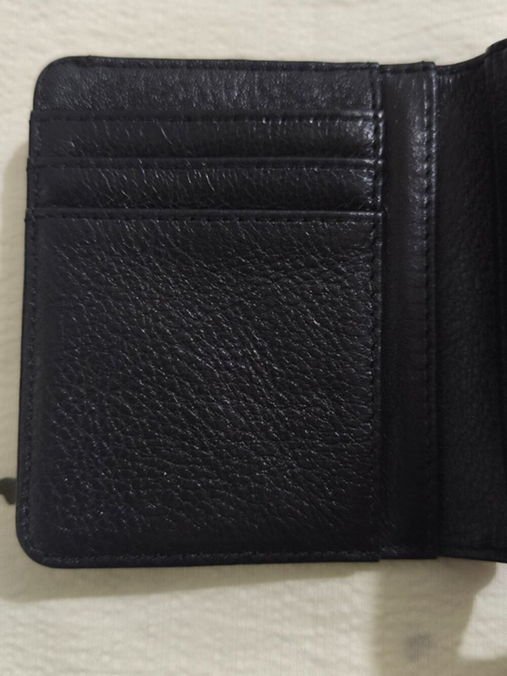 Chrome Hearts × Rolling Stones Collaboration Black Leather Bi-Fold Wallet - Picture 4 of 6